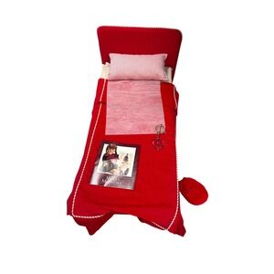 Pleasant Company American Girl MOLLY Bedroom Bed blanket‎ pillow
